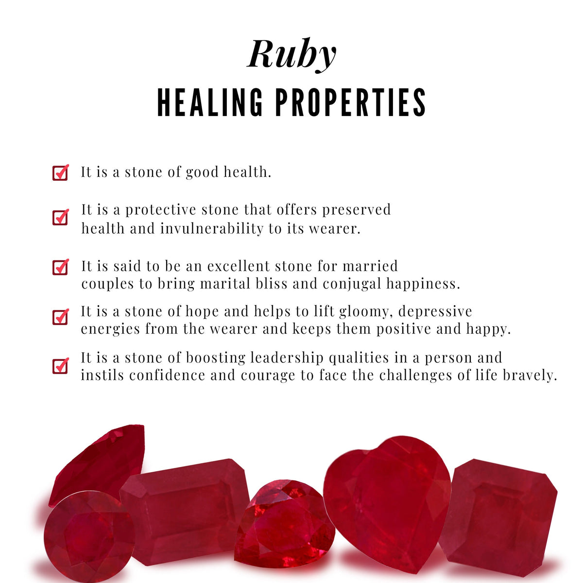 Natural 0.6 Carat Ruby Heart Engagement Ring with Diamond Bypass Shank