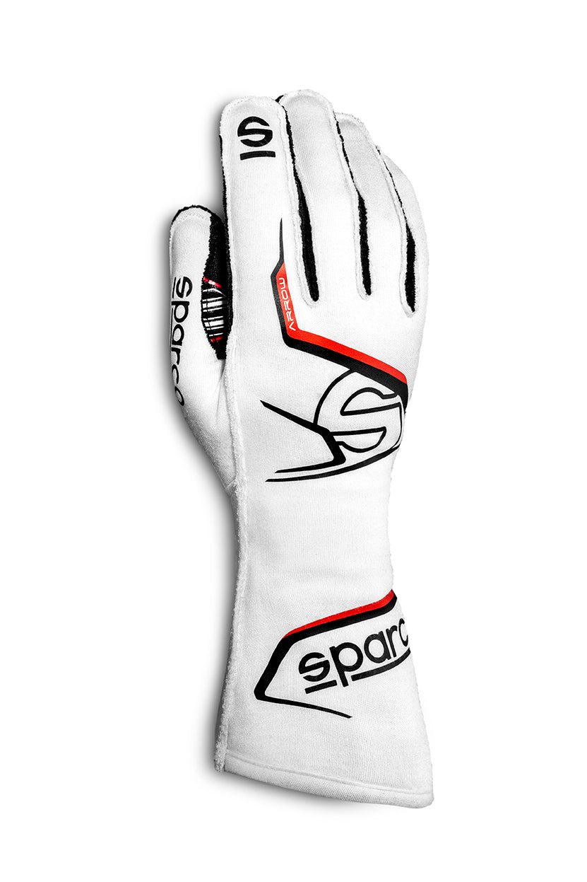 Glove Arrow Large White / Black - 00131411BINR Vinyasa Automotive