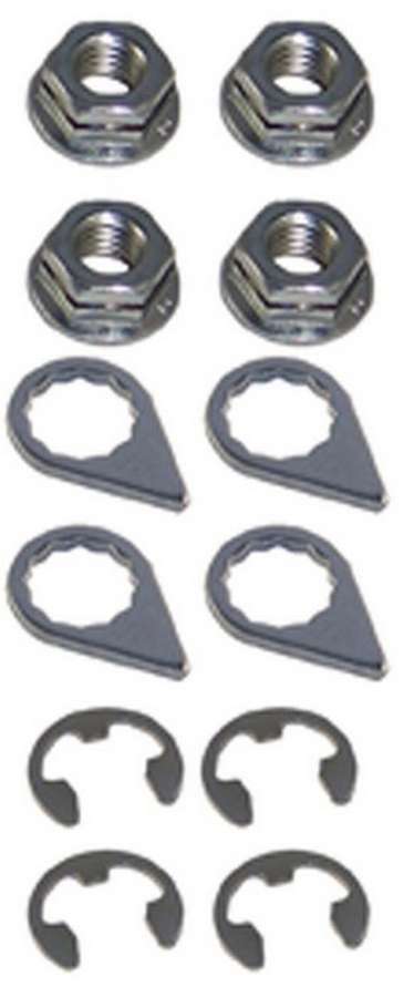 Turbo Locking Nut Kit - 8mm x 1.25 (4) - 3950 Vinyasa Automotive