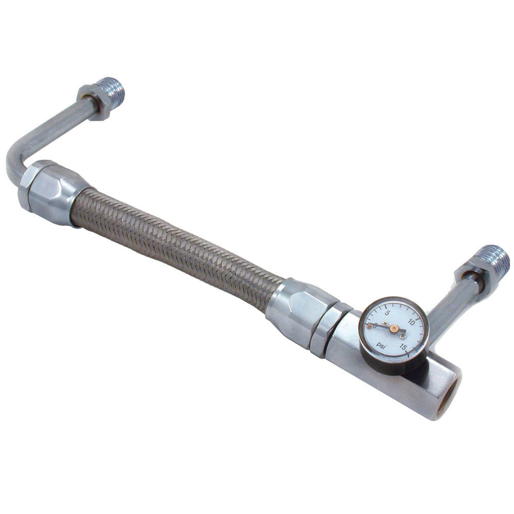 Dual Feed Fuel Line Holley 3310/4500 - SPE29683 Vinyasa Automotive