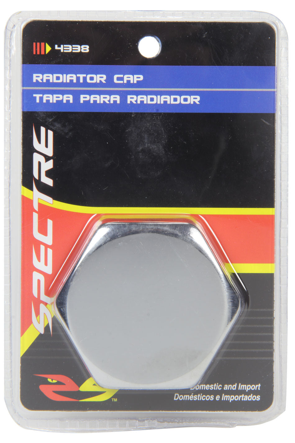 Hex One-Piece Radiator Cap- Chrome - SPE4338 Vinyasa Automotive