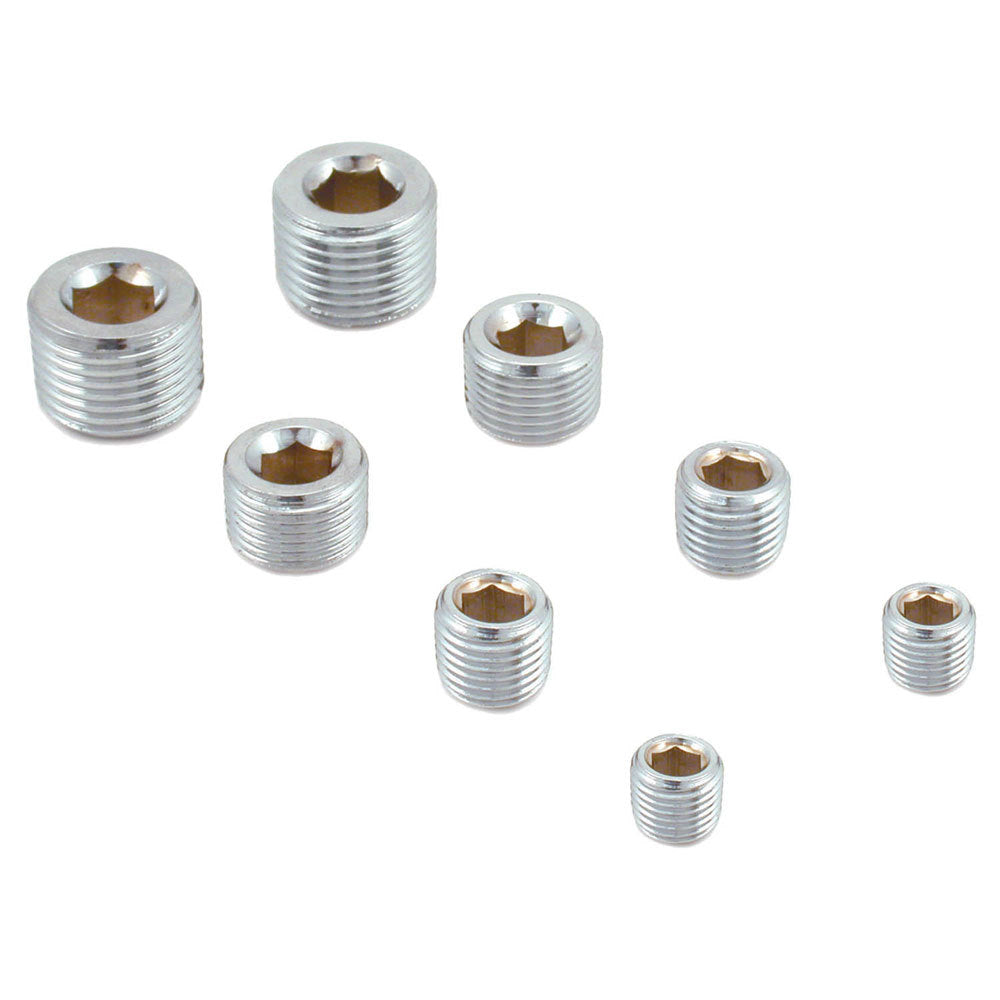 Pipe Plug Kit Chrome Vinyasa Automotive