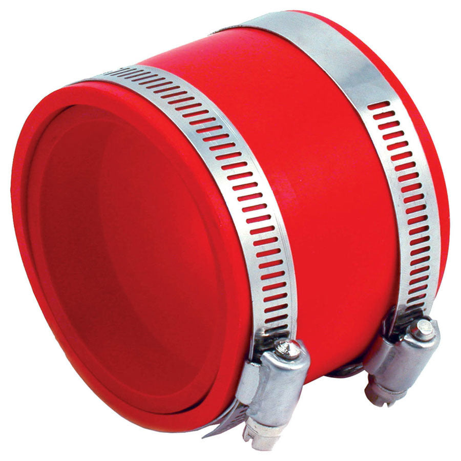Coupler 3in PVC w/Red Insert Vinyasa Automotive