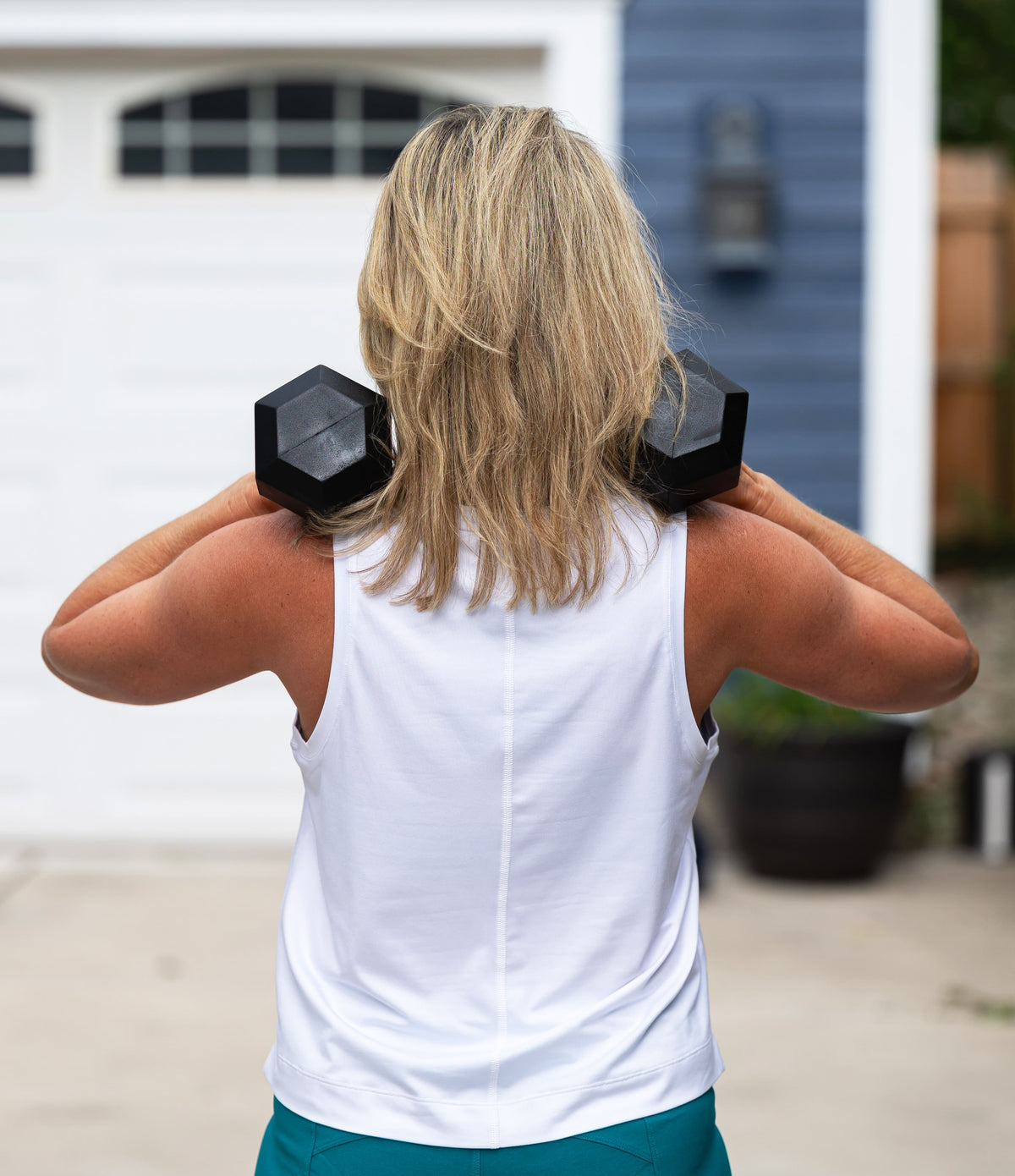 Boxy Crop Tank Goal Five