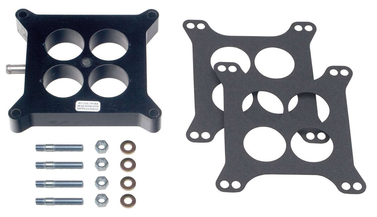 1in Phenolic Carb Spacer Swirl Torque w/PCV - 2529 Vinyasa Automotive