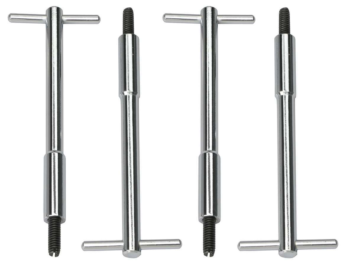 Chrome T-Bar Wing Nuts - 4936 Vinyasa Automotive