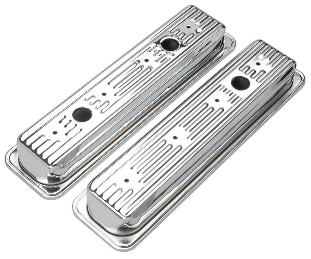 VALVE COVER CHROME SBC 87-UP Vinyasa Automotive