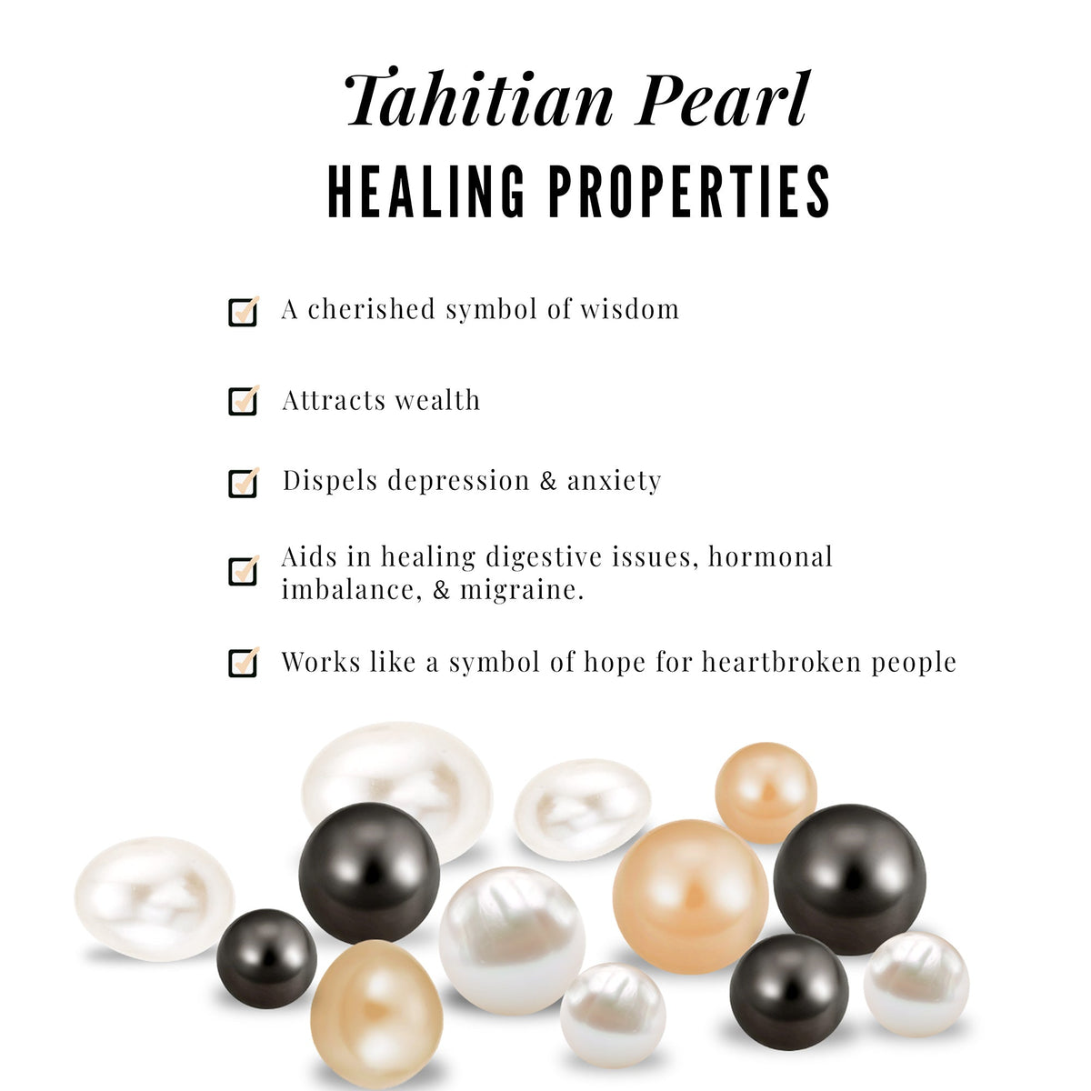 Round Tahitian Pearl and Diamond Leaf Engagement Ring