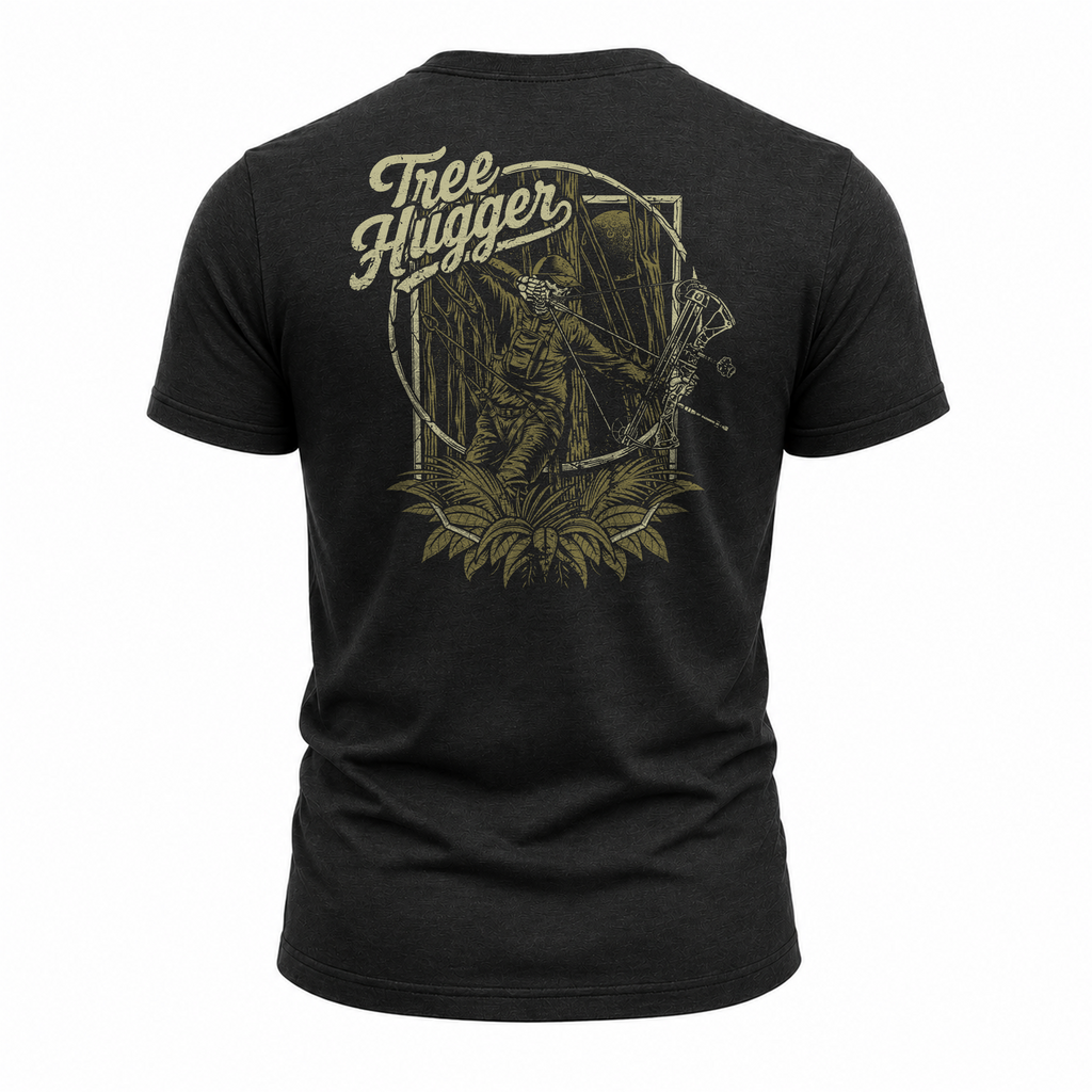 "Tree Hugger" Tee Bow Crew Apparel - Bow Hunting Lifestyle Apparel