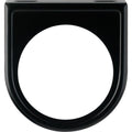 Mounting Panel 2-1/16 1 Hole Black - 240027 Vinyasa Automotive