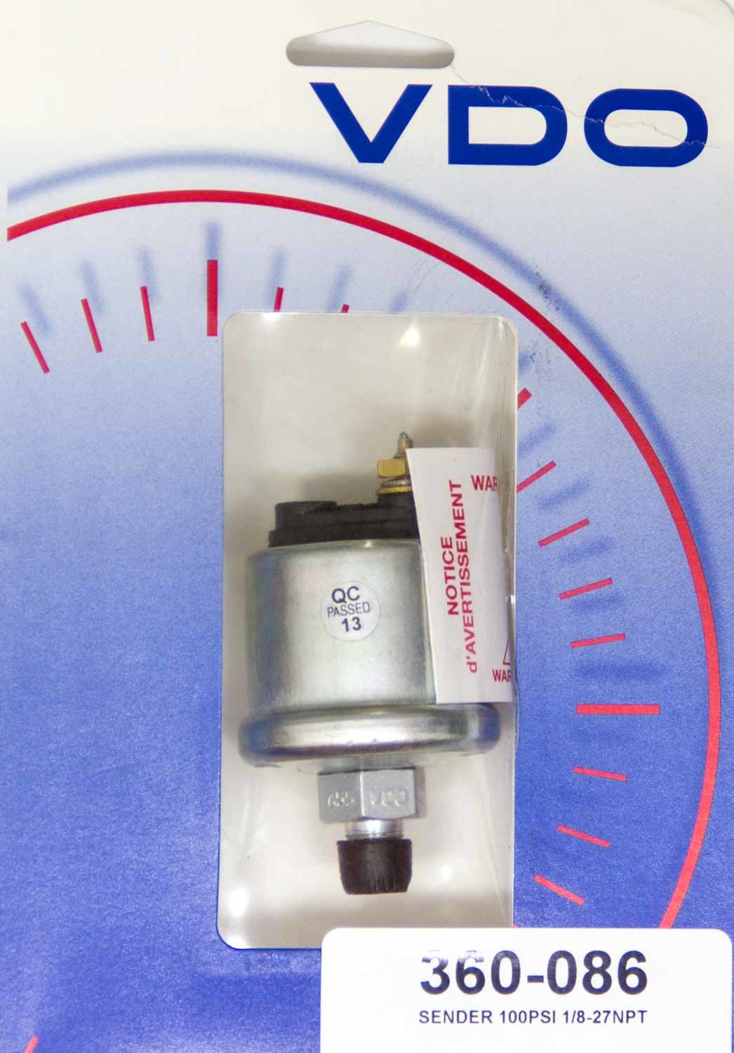 Oil Pressure Sender - 360086 Vinyasa Automotive