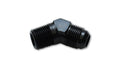 45 Degree Adapter Fittin g -10 to 1/2in NTP - 10297 Vinyasa Automotive