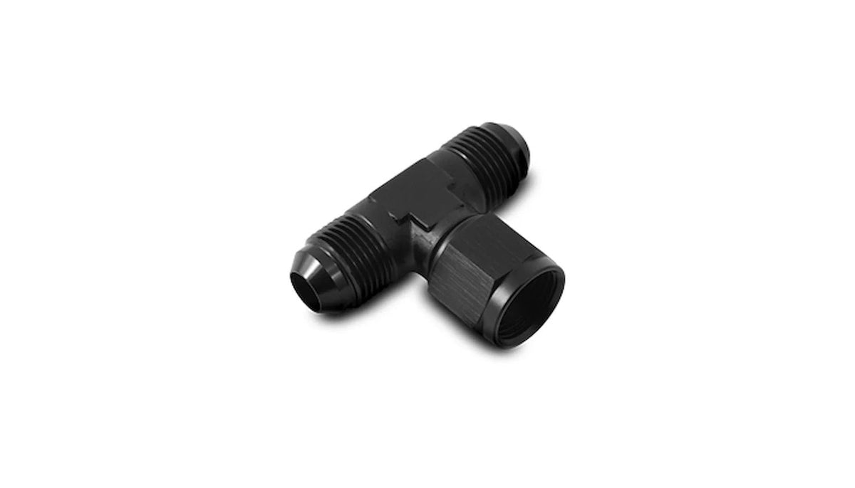 Tee Fitting -3AN with Female -3AN Swivel - 10790 Vinyasa Automotive