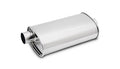Muffler Oval Stainless 2.5IN Offset I - 1106 Vinyasa Automotive