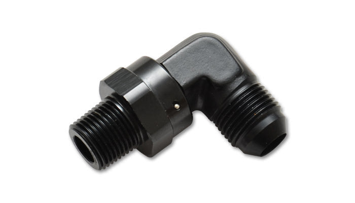 Male -6AN to Male 3/8in NPT 90 Degree Fitting - 11355 Vinyasa Automotive