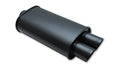 MUFFLER SS BLK 3IN OVAL Vinyasa Automotive