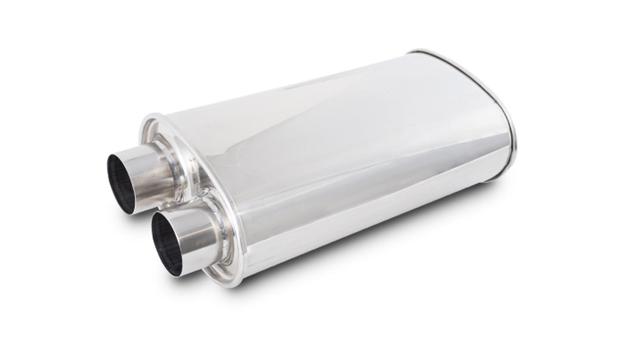 STREETPOWER OVAL MUFFLER 2.50 Vinyasa Automotive