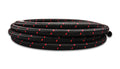 -8 an Black/Red Nylon Braid. Fle - 11968R Vinyasa Automotive