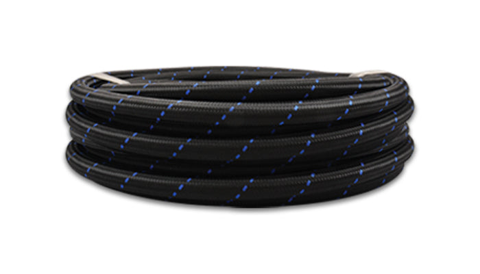-12 an Black/Blue Nylon Braid. F - 11992B Vinyasa Automotive