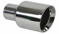 3.5in Round Stainless St eel Tip Double Wall Ang Vinyasa Automotive