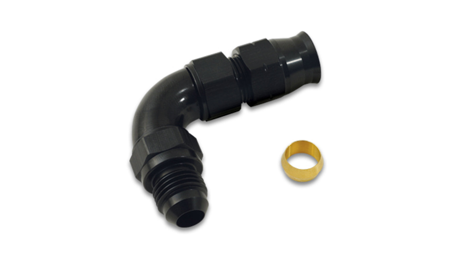 Fitting Tube Adapter 9 0 degree -6AN Male to 5 - 16585 Vinyasa Automotive
