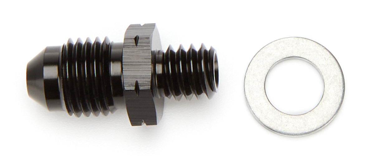 -4AN Male to M8x1.5 Male Adapter Fitting - 16601 Vinyasa Automotive