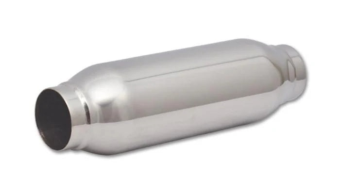 Resonator Bottle 2IN Stainless 12IN - 17890 Vinyasa Automotive