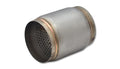 Muffler Race Round Stainless 3.5IN - 17965 Vinyasa Automotive
