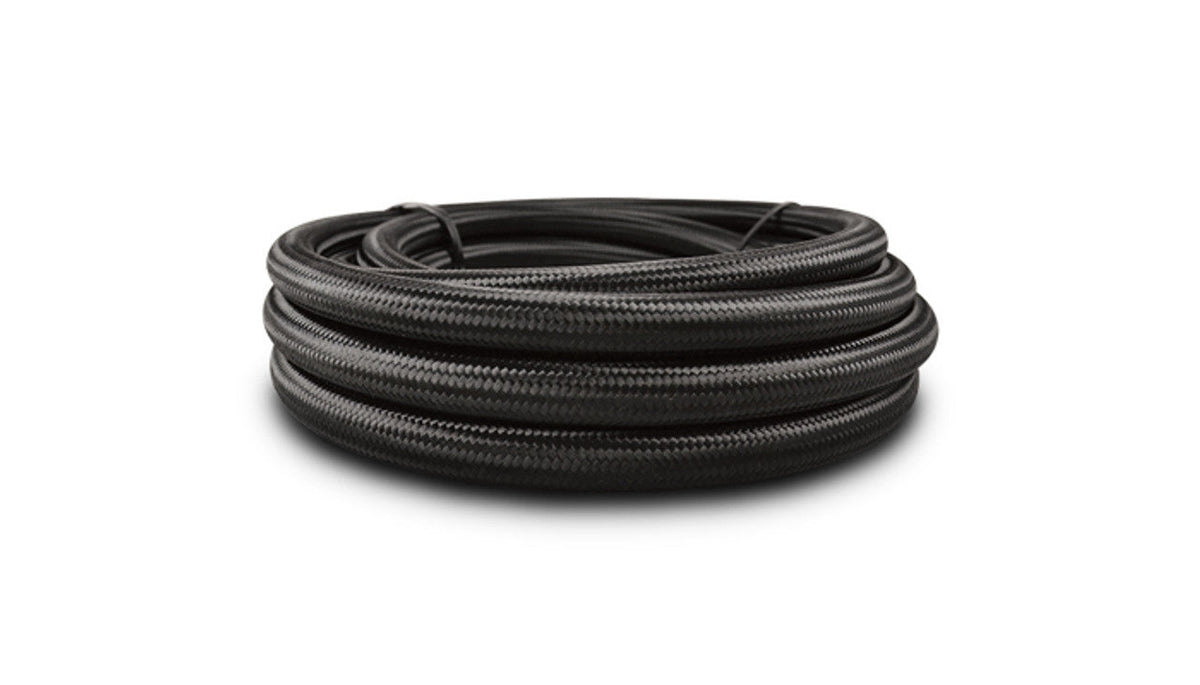5ft Roll of Black Nylon Braided Flex Hose - 18986 Vinyasa Automotive
