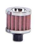 Crankcase Breather Filte r W/ Chrome Cap - 3/4In - 2164 Vinyasa Automotive