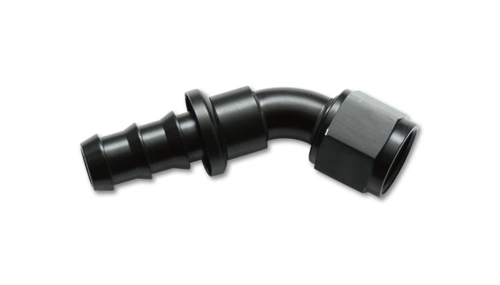 45 Degree Push-On Hose E nd Fitting; Hose -8 - 22408 Vinyasa Automotive