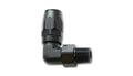 Male -6AN x 1/4in 90 Degree Hose End Fitting - 26901 Vinyasa Automotive