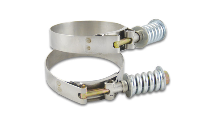 Stainless Spring Loaded T-Bolt Clamps 4.28-4.58 - 27840 Vinyasa Automotive