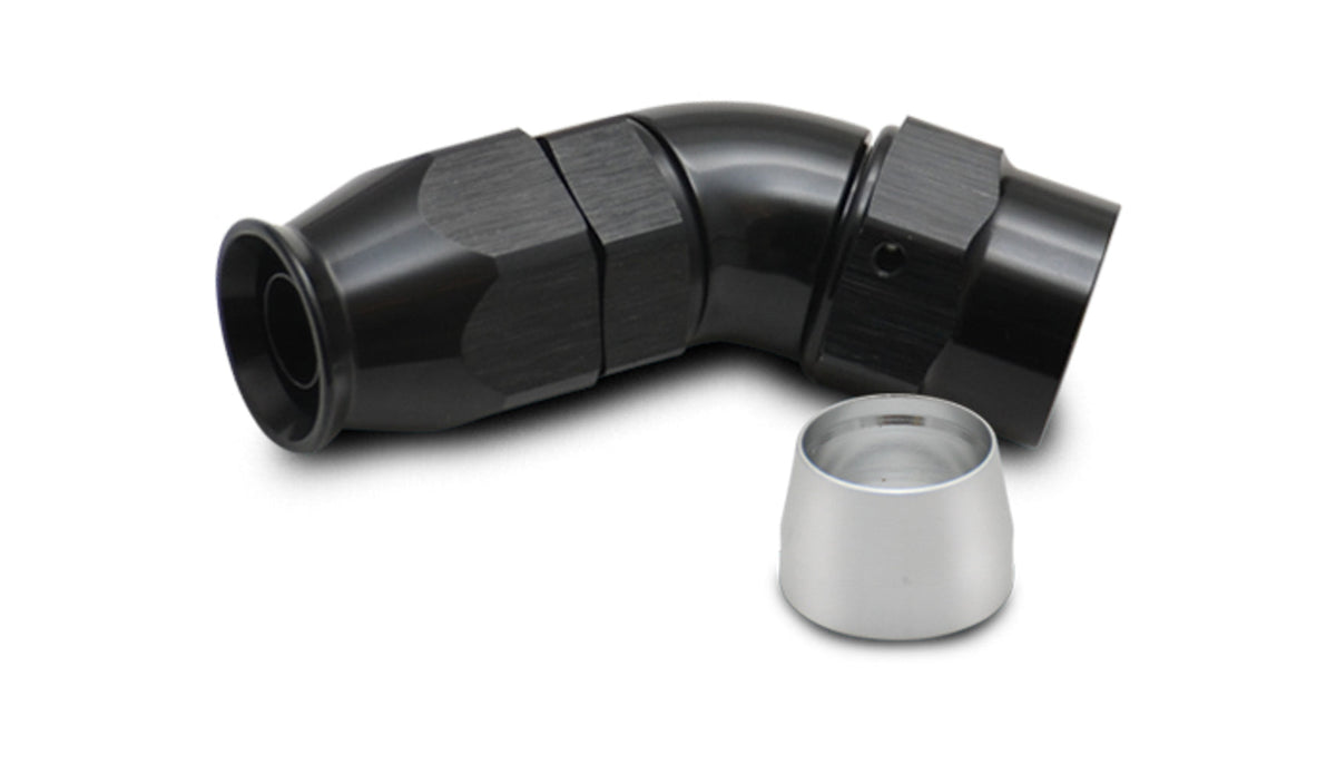 45 Degree High Flow Hose End Fitting -12AN - 28412 Vinyasa Automotive