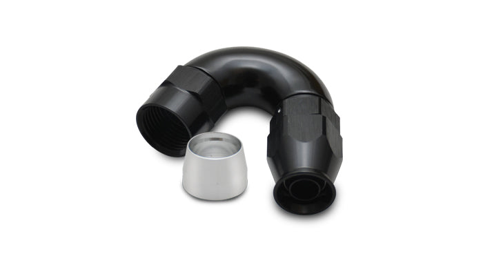 150 Degree High Flow Hose End Fitting -6 - 28506 Vinyasa Automotive