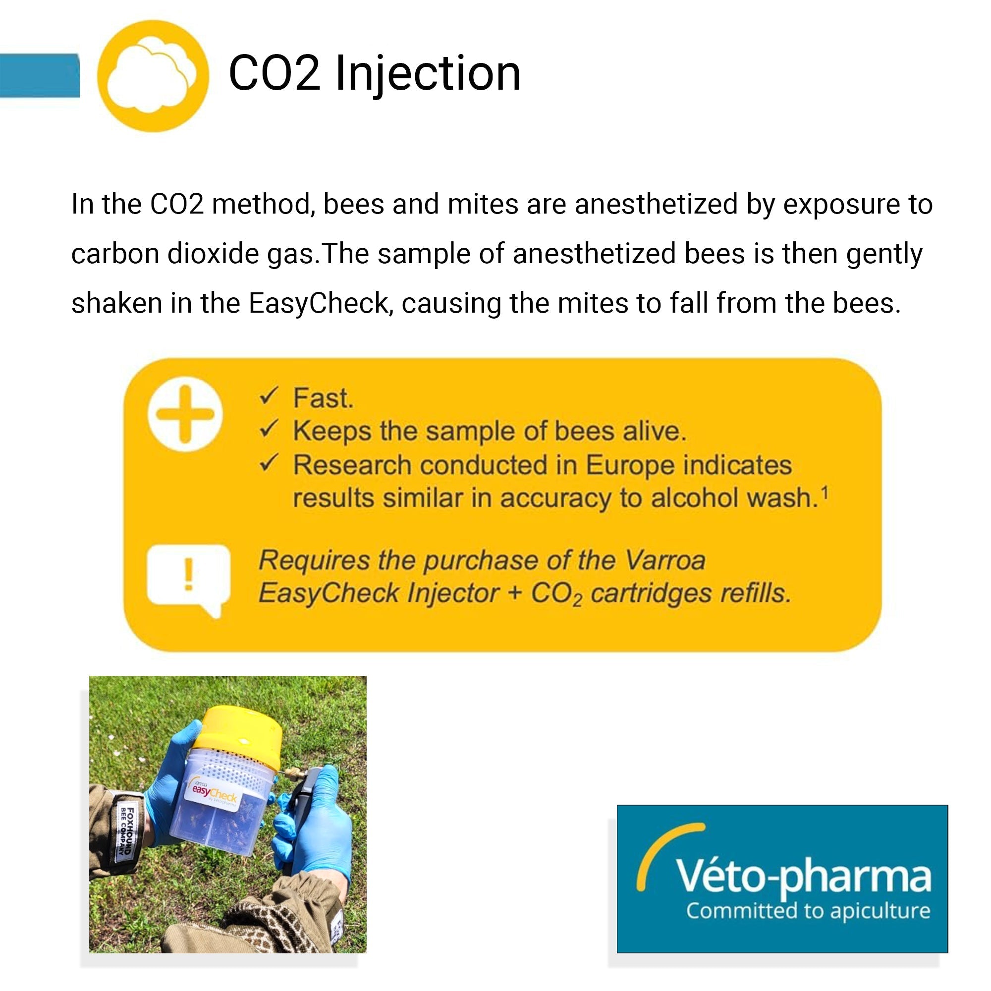 Varroa Easy Check Foxhound Bee Company