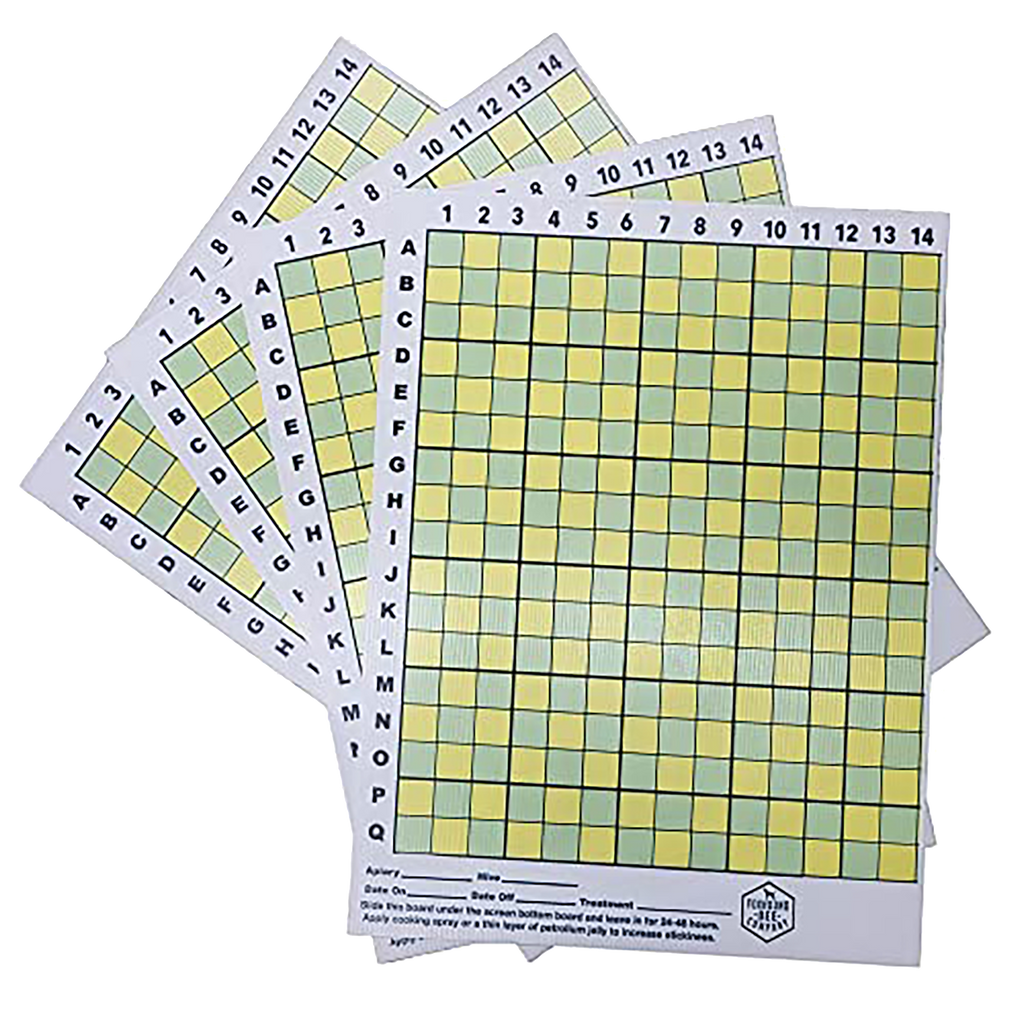 Varroa Mite Board Foxhound Bee Company