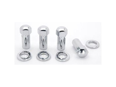 7/16in RH Chrome Lug Nut (4pk) - 6011414 Vinyasa Automotive