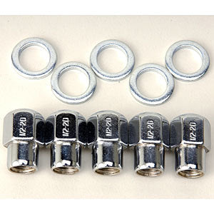 12mm x 1.5 Lug Nuts w/ Centered Washers (5pk) - 6011462 Vinyasa Automotive