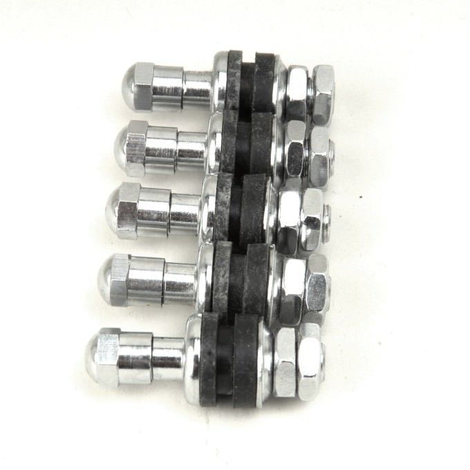 Valve Stems (5pk) For 1-Pc. 15x3.5 Drag Wheels - P6130070 Vinyasa Automotive