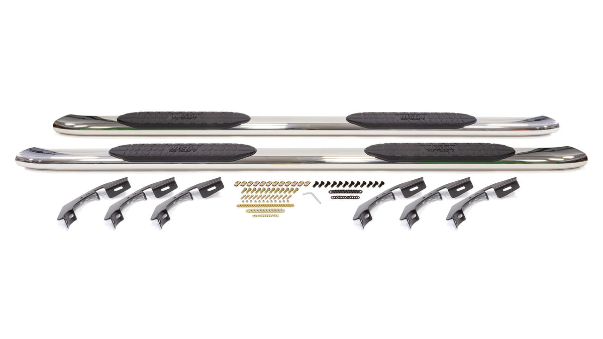 Pro Traxx 5 Oval Step Bar - 2151330 Vinyasa Automotive