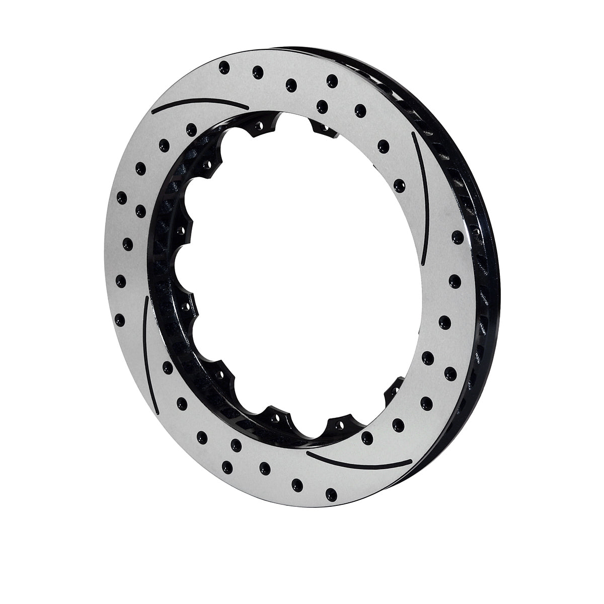 ROTOR-GT48 Iron-lh-srp Black Dri - 1607799BK Vinyasa Automotive