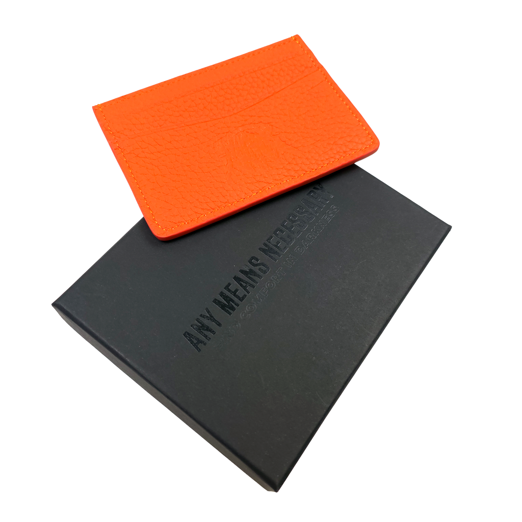 Hyena Wallet Orange Any Means Necessary Clothing
