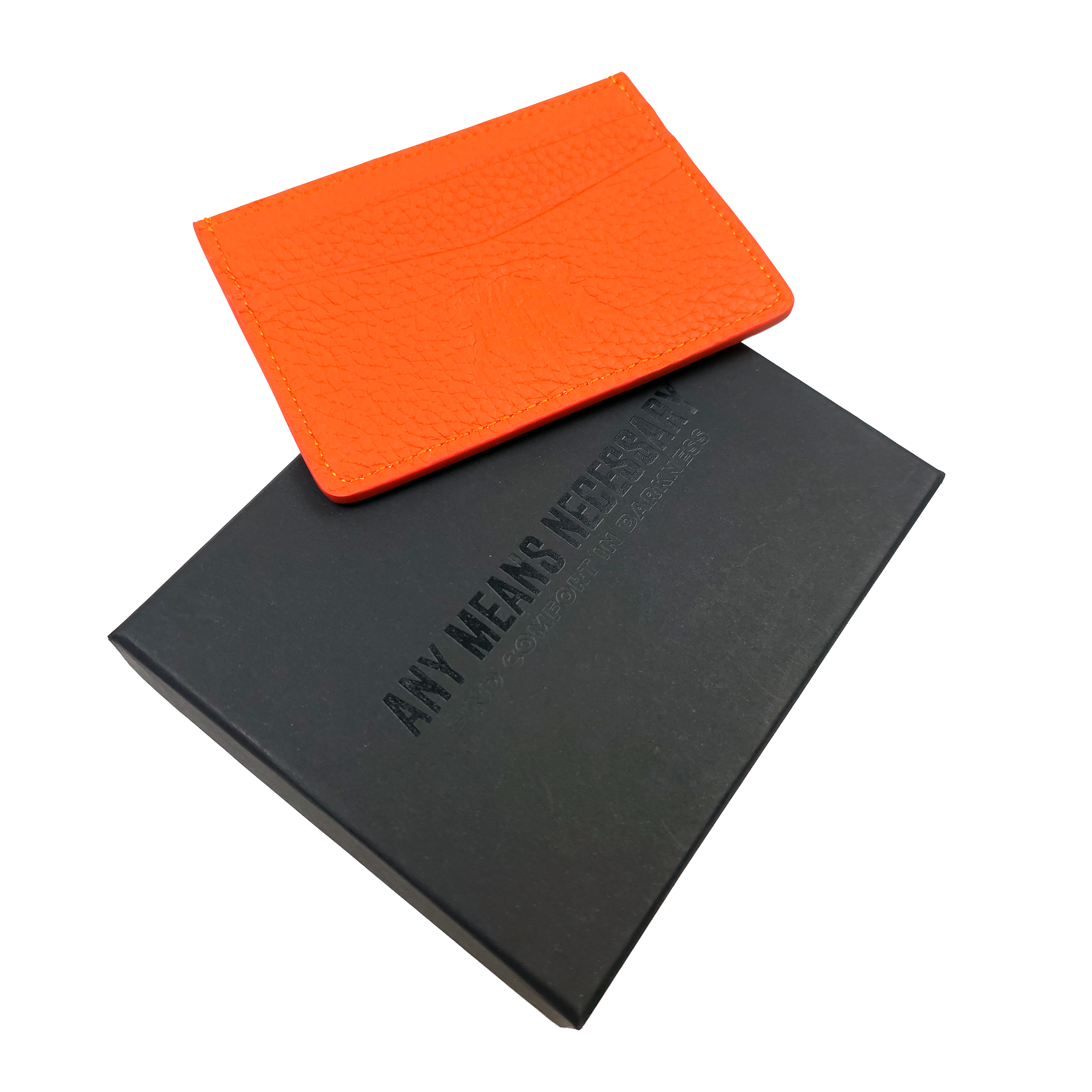 Hyena Wallet Orange Any Means Necessary Clothing
