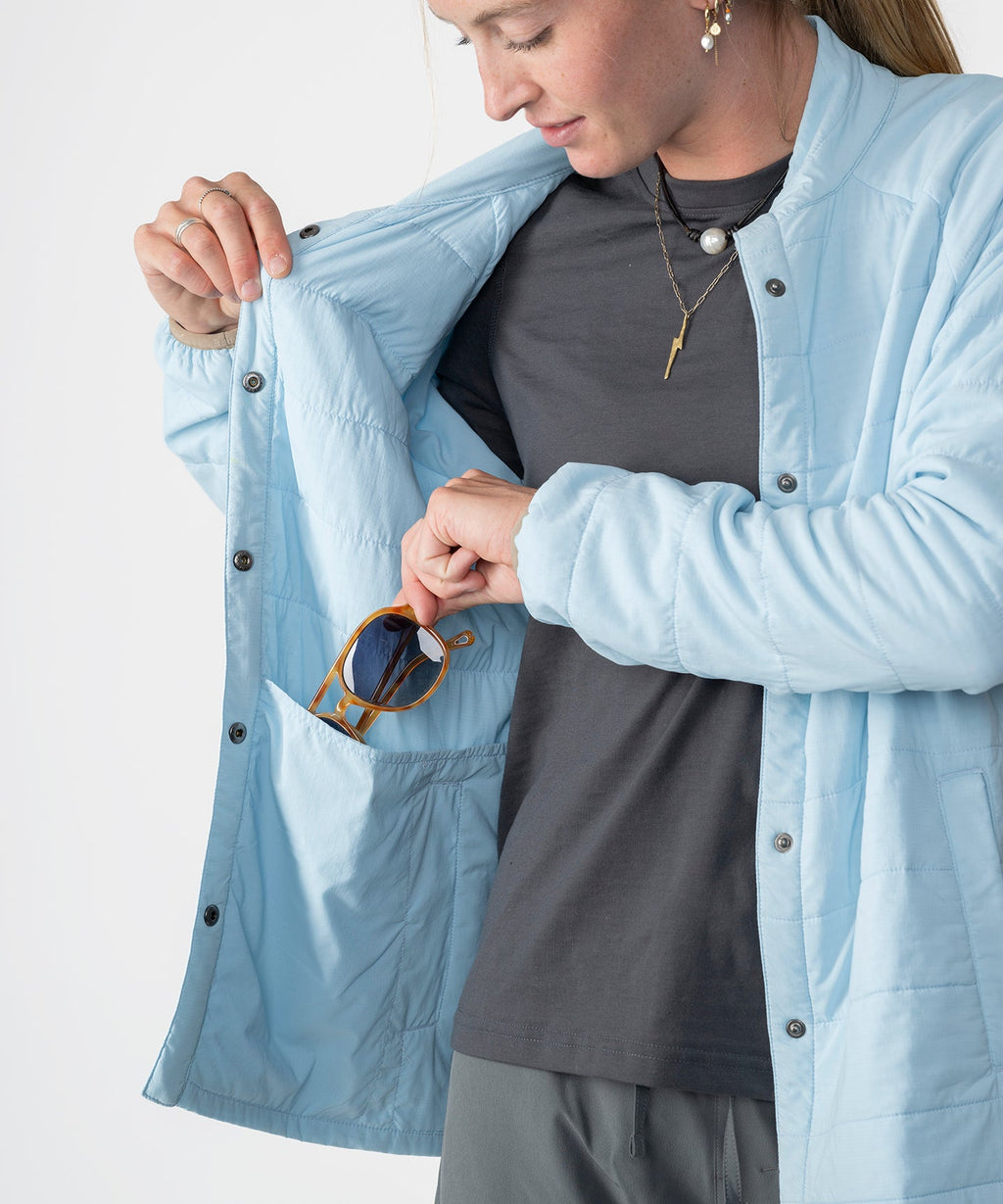 Ws Highlands Shirt Jacket Strafe Outerwear