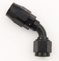 #12 60 Deg Dbl Swivel Hose End Black - 206012BB Vinyasa Automotive