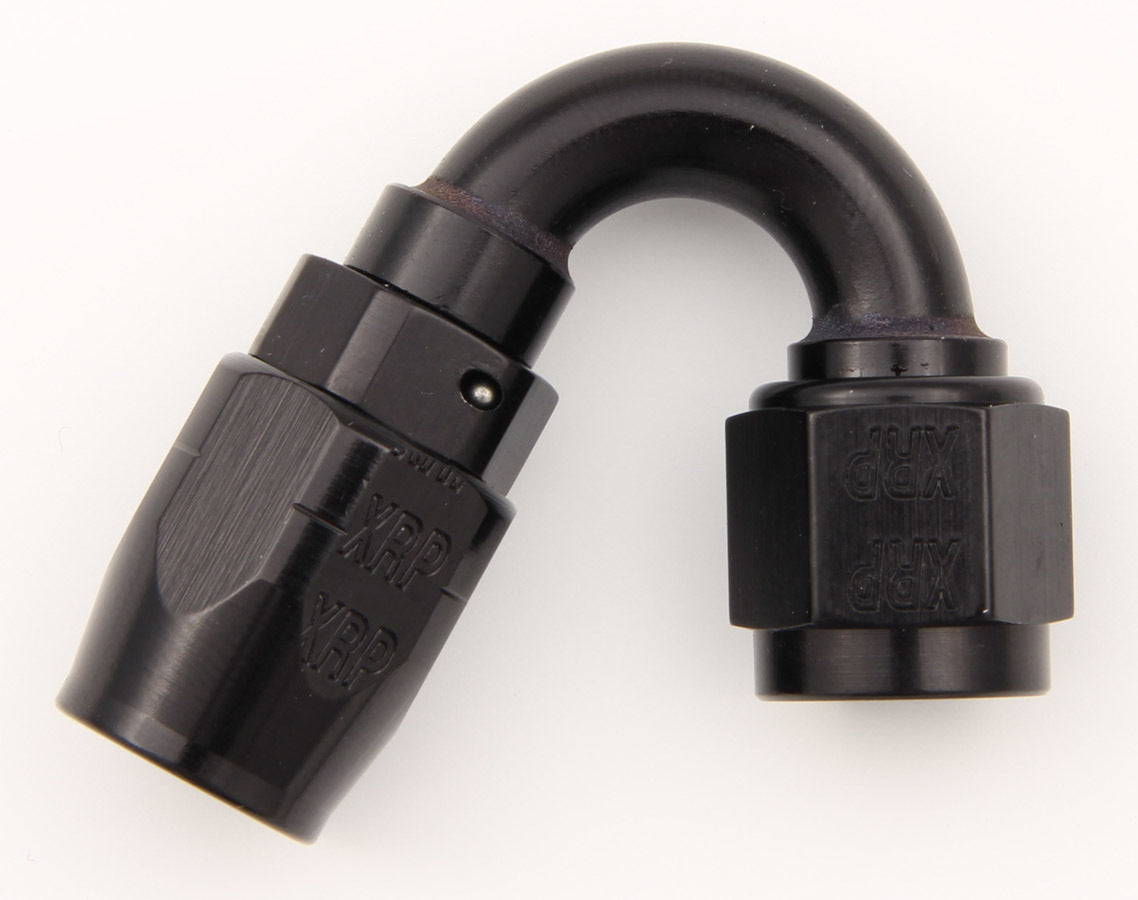 #12 150 Deg Dbl Swivel Hose End Black - 215012BB Vinyasa Automotive