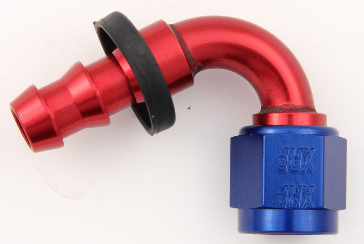 #8 120 Deg Push-On Hose End - 231208 Vinyasa Automotive
