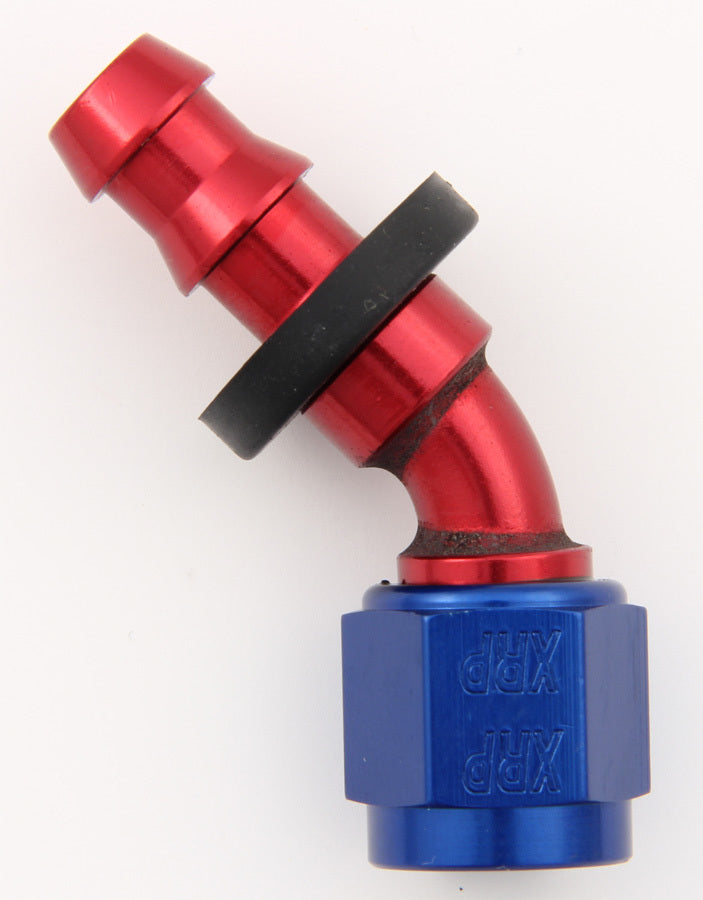 #10 45 Deg Push-On Hose End - 234510 Vinyasa Automotive