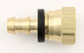 #8 to #10 Str Stl Push- On Hose End - 240081 Vinyasa Automotive